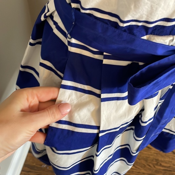 MILLY blue white stripe dress - Picture 5 of 14
